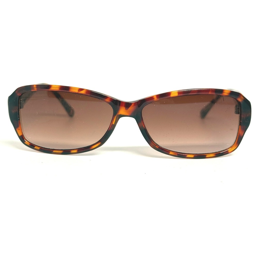 Daisy Fuentes Womens Tortoise Shell Sunglasses Rhinestone Detail DF1210109 Brown